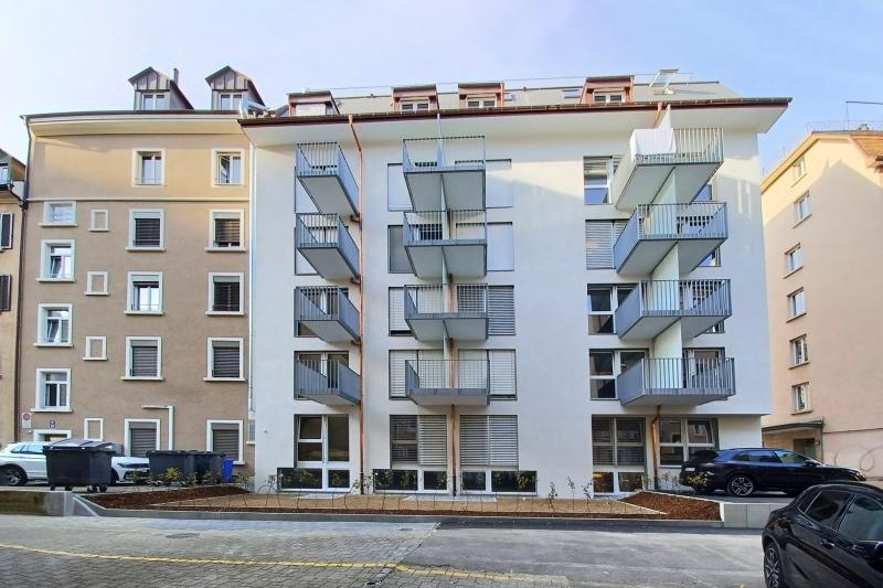 Aussenansicht - im Hof - 1.5 Zimmer Möblierte Wohnung in Zürich