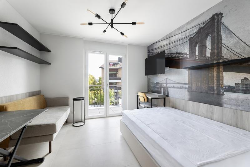 Studio mit Balkon - 1.0 Zimmer Wohnung in Rümlang