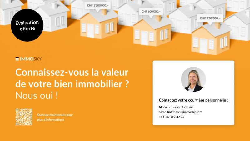 Connaissez-vous la valeur de votre bien immobilier? - Bauland in La Sagne NE