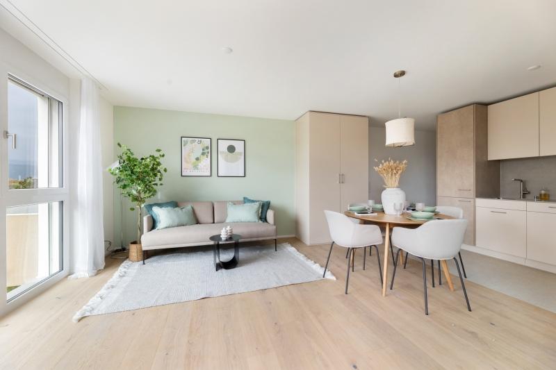 Wohnzimmer - 2.5 Zimmer Etagenwohnung in Geroldswil