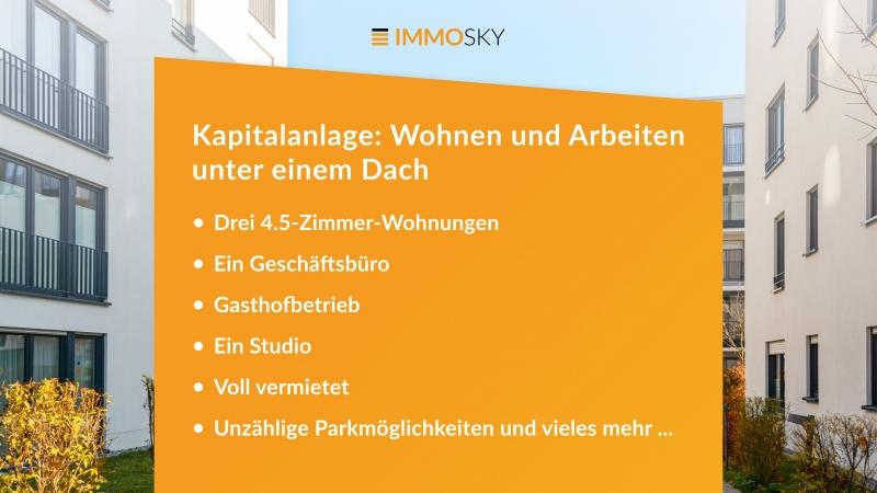 Wohnen und Arbeiten unter einem Dach - 16.5 Zimmer Wohn- und Geschäftshaus in Solothurn