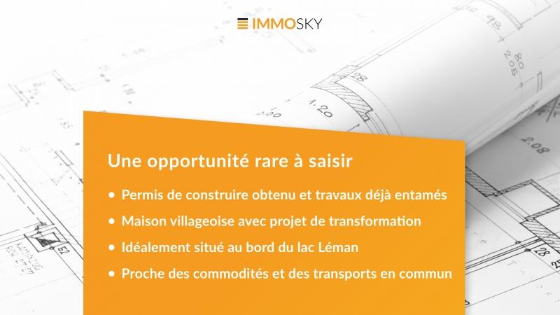 Bannière ImmoSky - Terrain à bâtir à St Gingolph