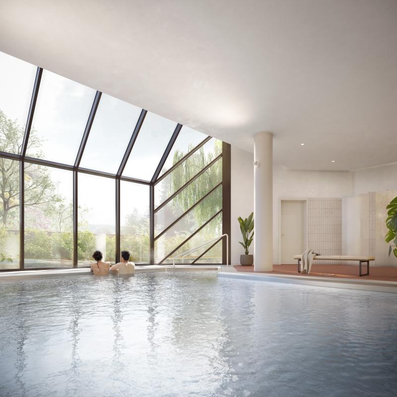 Schwimmbad - 1.5 Zimmer Wohnung in Stein am Rhein