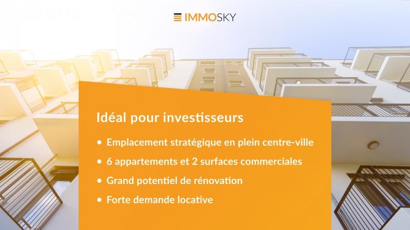Bannière ImmoSky - Wohn- und Geschäftshaus in Biel/Bienne
