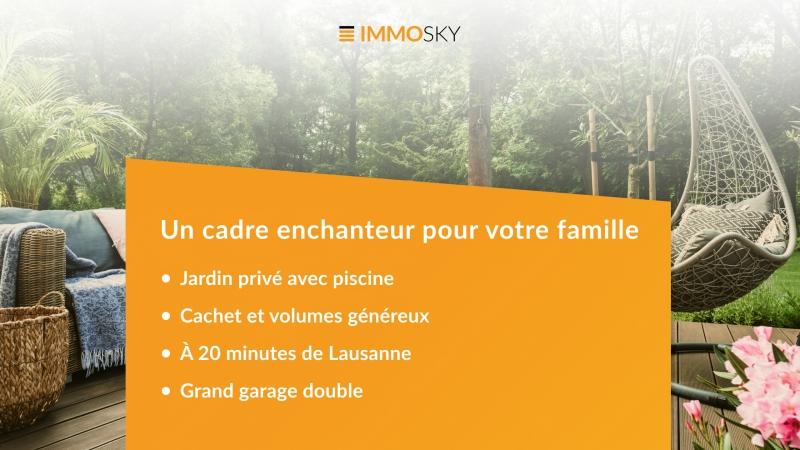 Bannière ImmoSky - 7.5 pièces Appartement a Vucherens
