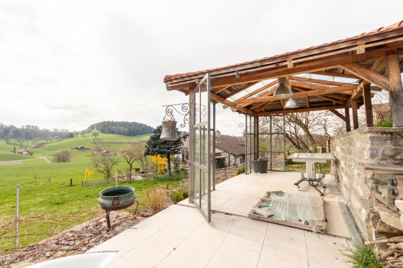 Mitten in der Natur mit Weitsicht  - 4.5 Zimmer Gartenwohnung in Albligen