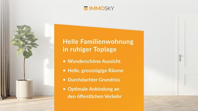 Helle Familienwohnung mit Balkon in ruhiger Toplage - 4.5 Zimmer Etagenwohnung in Bern
