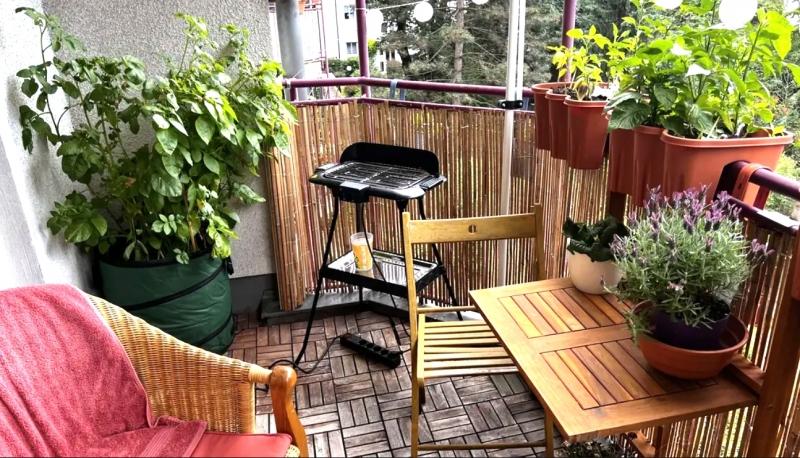 Gemütlicher Balkon - 