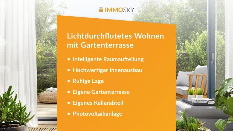Lichtdurchflutetes Wohnen mit Gartenterrasse - 4.5 pièces Appartement en rez-de-chaussée a Ostermundigen