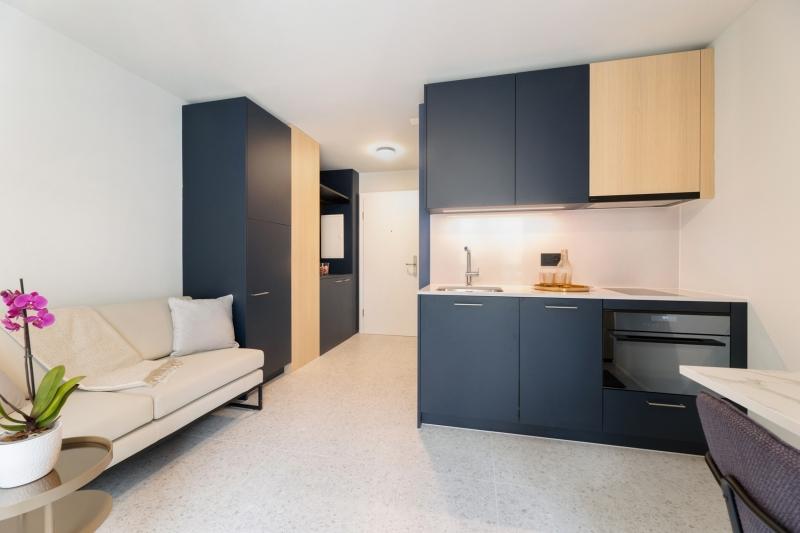 Küche - 2 Zimmer Möblierte Wohnung in Zürich