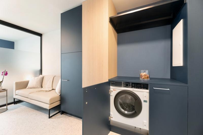 Waschmaschine - 2 Zimmer Möblierte Wohnung in Zürich