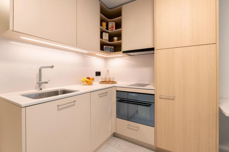 Küche - 2 stanze Appartamento ammobiliato a Zürich