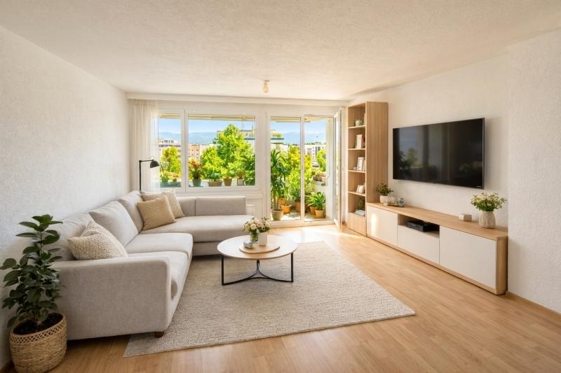 So könnte Ihr Wohnzimmer aussehen - 4.5 Zimmer Wohnung in Sargans