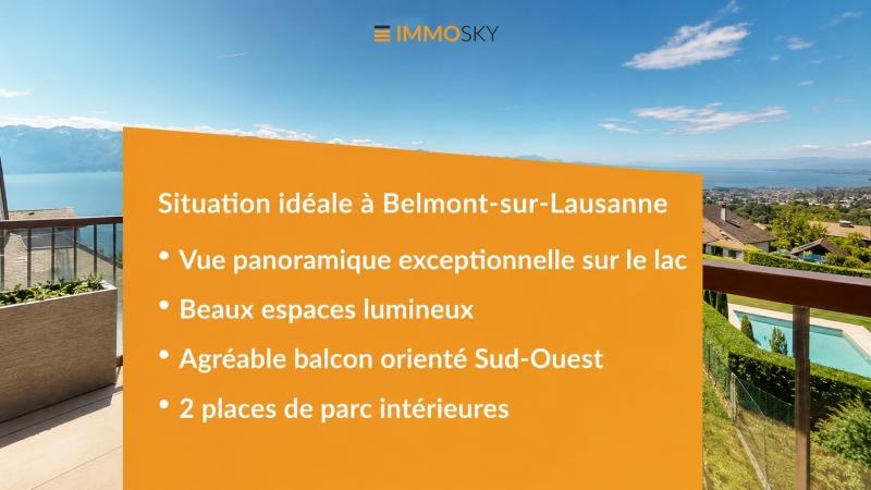 Bannière ImmoSky - 5.5 pièces Appartement en attique a Belmont sur Lausanne