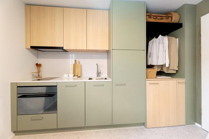 Küche - 2 stanze Appartamento ammobiliato a Zürich