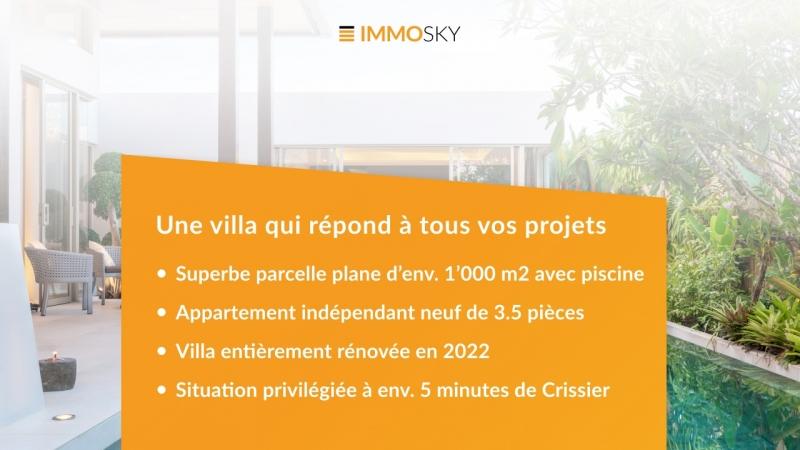 Bannière ImmoSky - 9.5 pièces Villa a Sullens