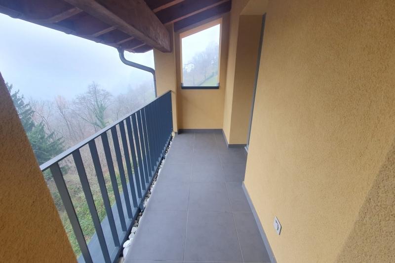 Vista panoramica dal balcone  - 3.5 Zimmer Etagenwohnung in Bruzzella