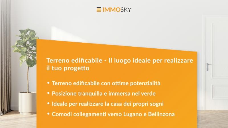 Il luogo ideale per realizzare il tuo progetto - Terrain à bâtir à Sigirino