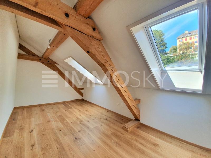 Chambre à coucher coté Nord - 3.5 stanze Loft a Les Ponts de Martel