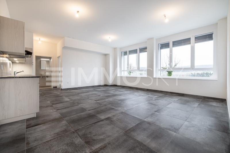 Séjour et cuisine ouverte - 3.5 pièces Appartement a Les Ponts de Martel