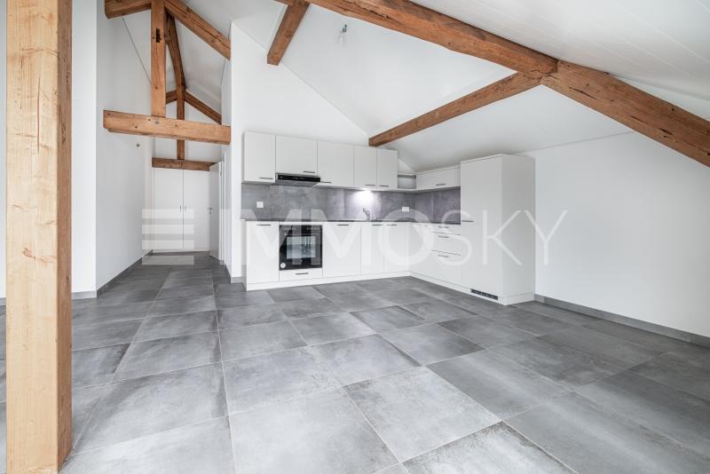 Cuisine ouverte - 2.5 stanze Appartamento a Les Ponts de Martel