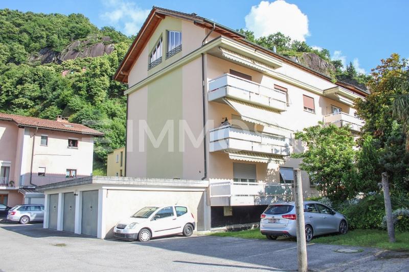 Facciata esterna - 3.5 stanze Appartamento a Giubiasco