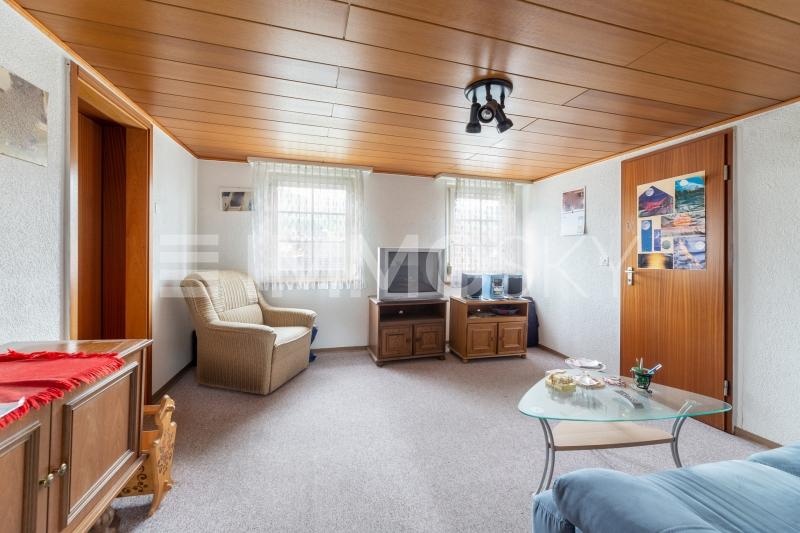 Grosses Wohnzimmer im 1. Stock - 11.5 Zimmer Mehrfamilienhaus in Altstätten