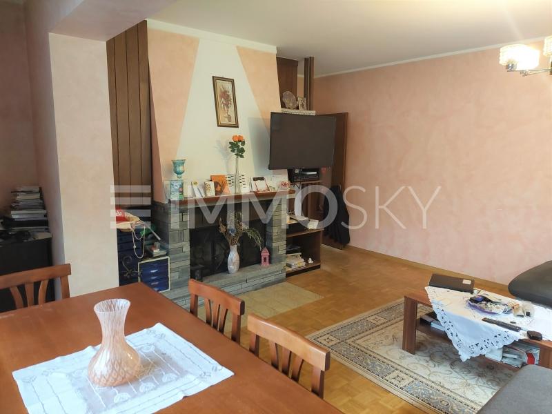 Soggiorno con camino - 6 pièces Maison a Cresciano