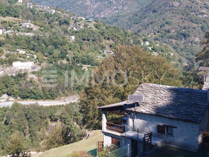 Vista dall'alto - 3.5 Zimmer Rustico in Intragna