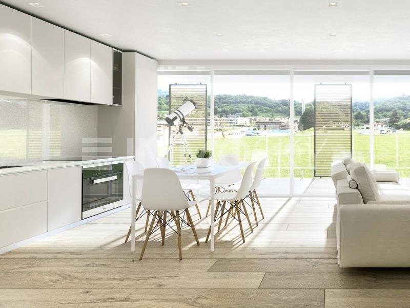 Cucina luminosa - 2.5 Zimmer Etagenwohnung in Molinazzo di Monteggio
