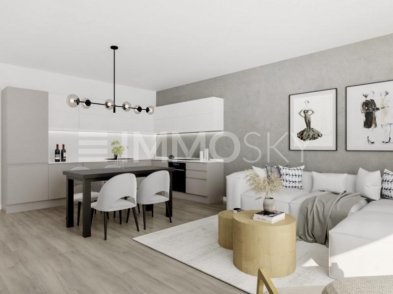 Cucina e living - 2.5 Zimmer Etagenwohnung in Caslano