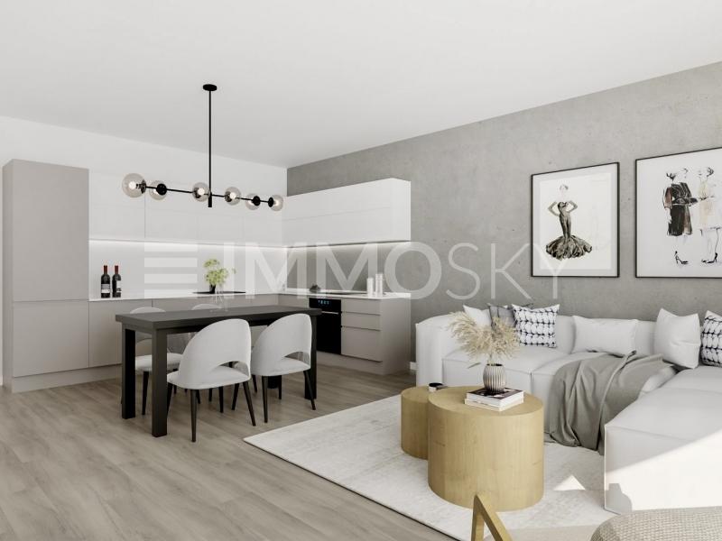 Cucina e living - 2.5 stanze Appartamento a Caslano