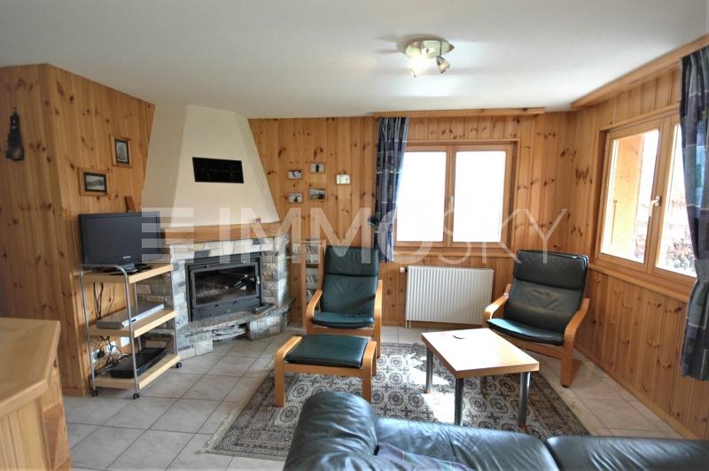 Séjour chaleureux - 3.5 pièces Appartement en rez-de-chaussée a Les Collons