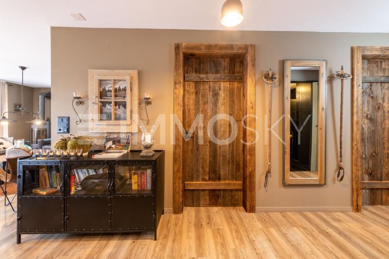 Rustikale Zimmertüre aus Altholz - 4.5 pièces Appartement de vacances a Grächen