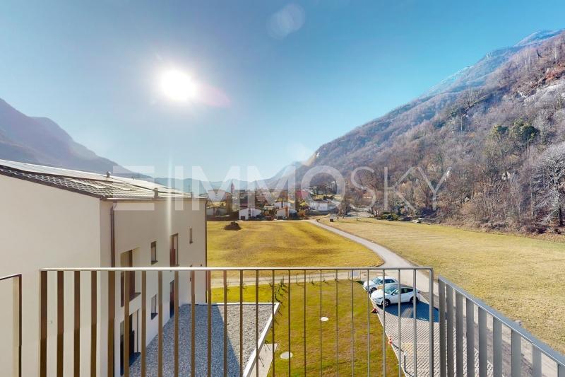 Ampia vista - 3.5 pièces Appartement a Iragna