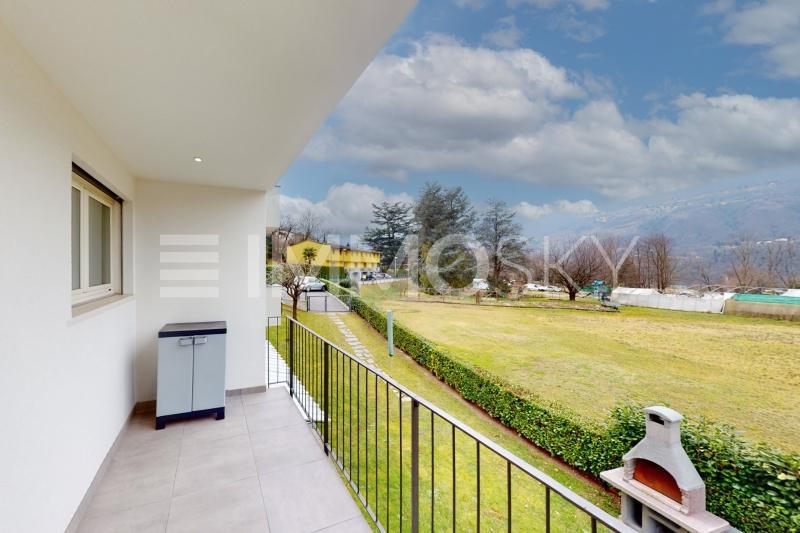 Balcone con vista - 10.5 Zimmer Haus in Breganzona