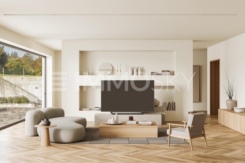 Mögliches Wohnzimmer - 4.5 Zimmer Wohnung in Flims Waldhaus