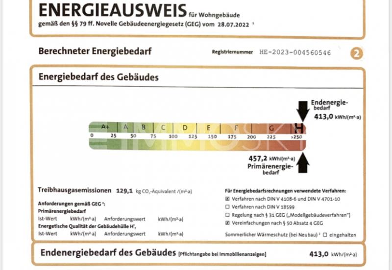 Energieausweis - 
