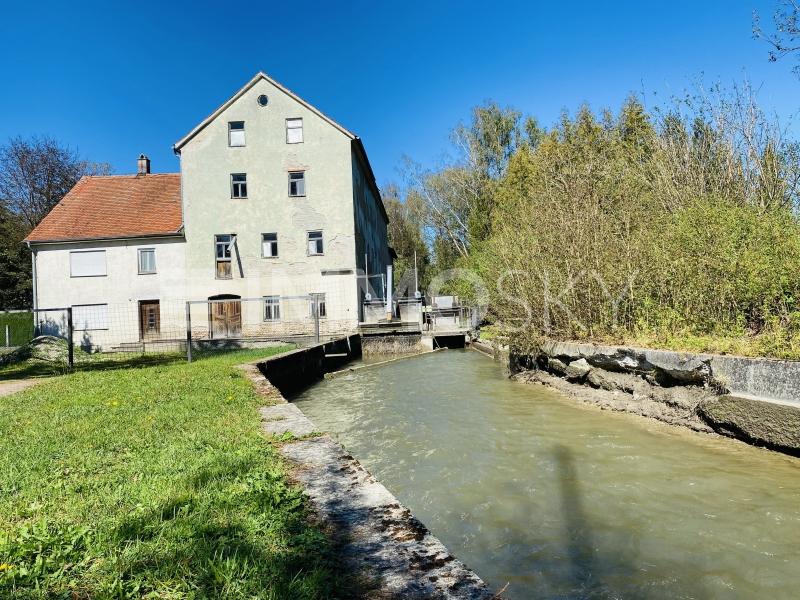 idyllische Mühle - 