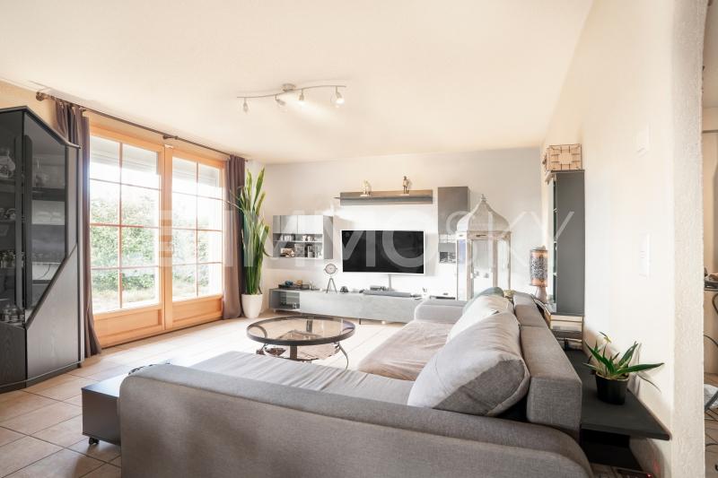 Séjour lumineux  - 5.5 Zimmer Haus in Palézieux