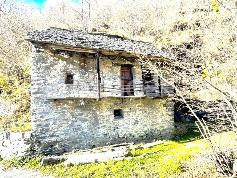 Edificio non abitato, facciata lato sud - 4.5 Zimmer Rustico in Comologno