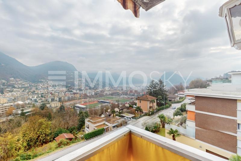 Vista inprendibile sulla città - 3.5 stanze Appartamento vacanza a Porza
