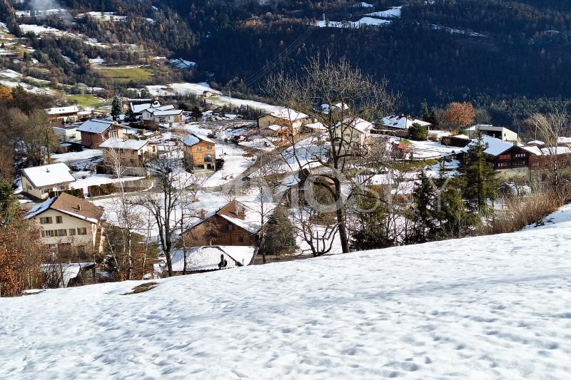 Vue sur le village en aval - 4.5 pièces Maison a Ayent
