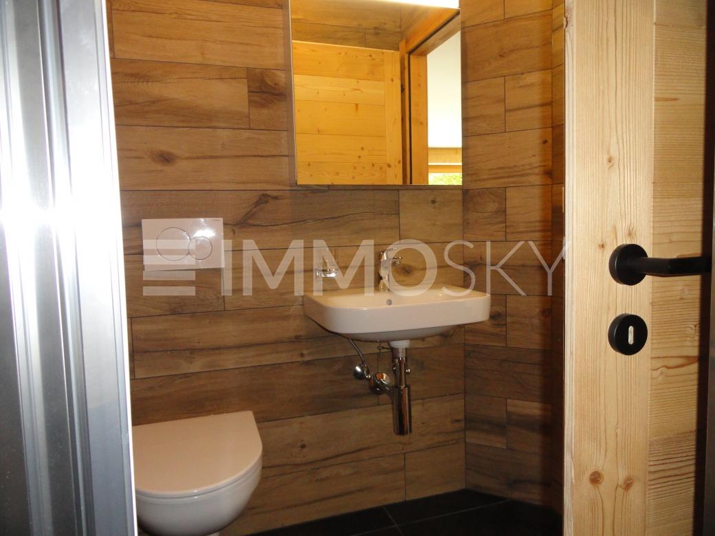 WC douche visiteurs - 2.5 pièces Appartement en rez-de-chaussée a Ovronnaz