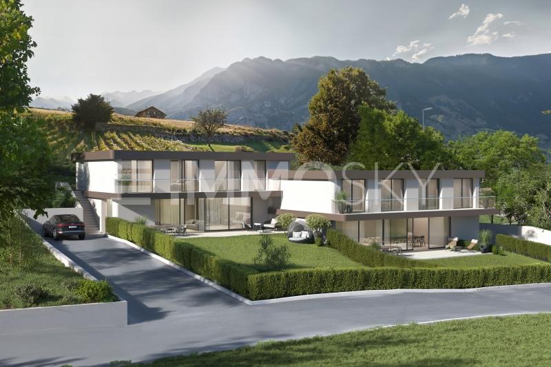 Villas modernes - 6.5 pièces Maison a Villeneuve VD