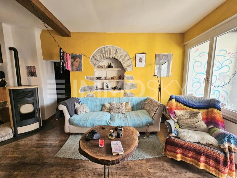 Salotto luminoso   - 6.5 stanze Casa a Bedigliora