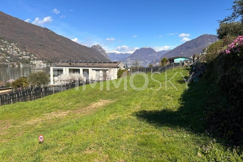Panorama a 180 gradi - Bauland in Brusino Arsizio