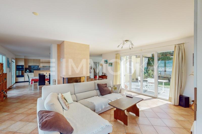 Ambiente accogliente con camino - 5.5 rooms Flat in S. Nazzaro