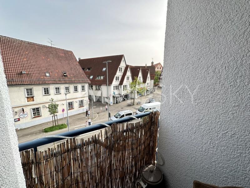 Blick vom Balkon - 