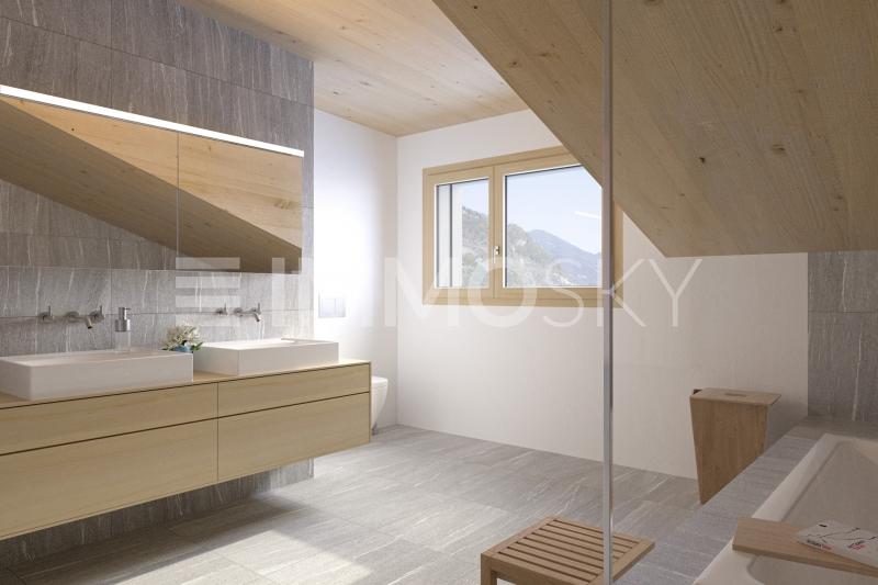 Moderne Nasszelle – Ihre Wohlfühloase (Visualisierung) - 4.5 Zimmer Maisonette in Trimmis